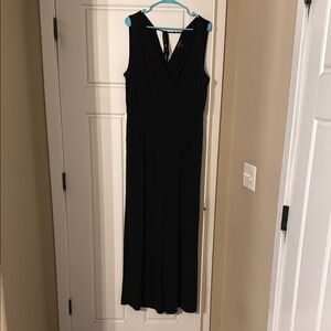 Torrid Black Wide-Leg Jumpsuit with V-Neckline
